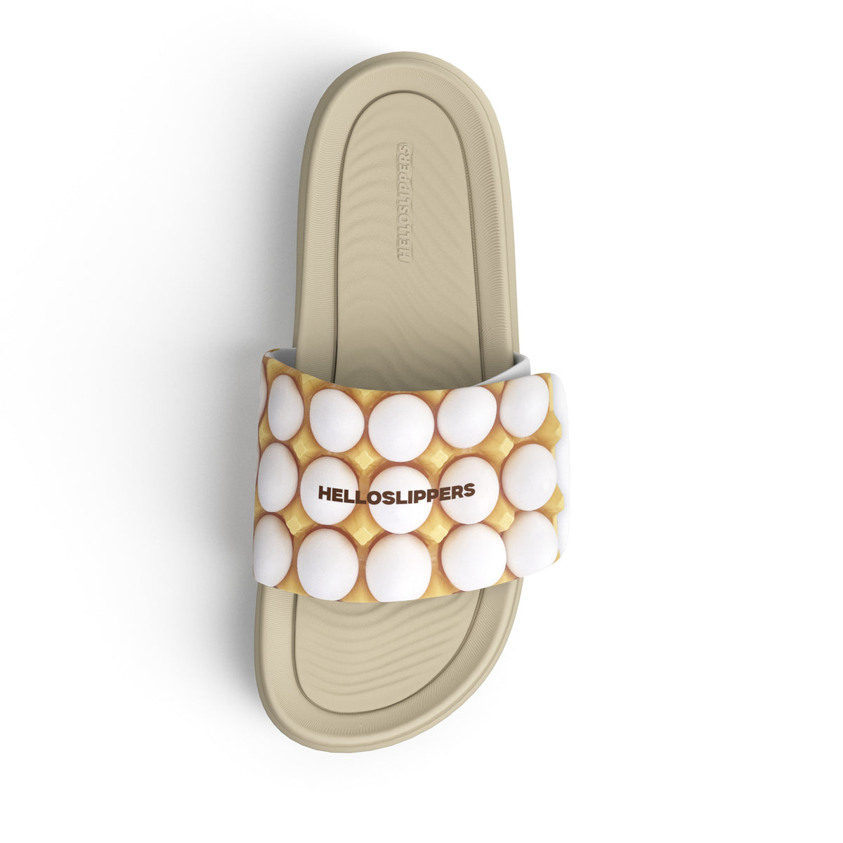 Eggs ArtFlex Slide | HelloSlippers™ – Hello Slippers