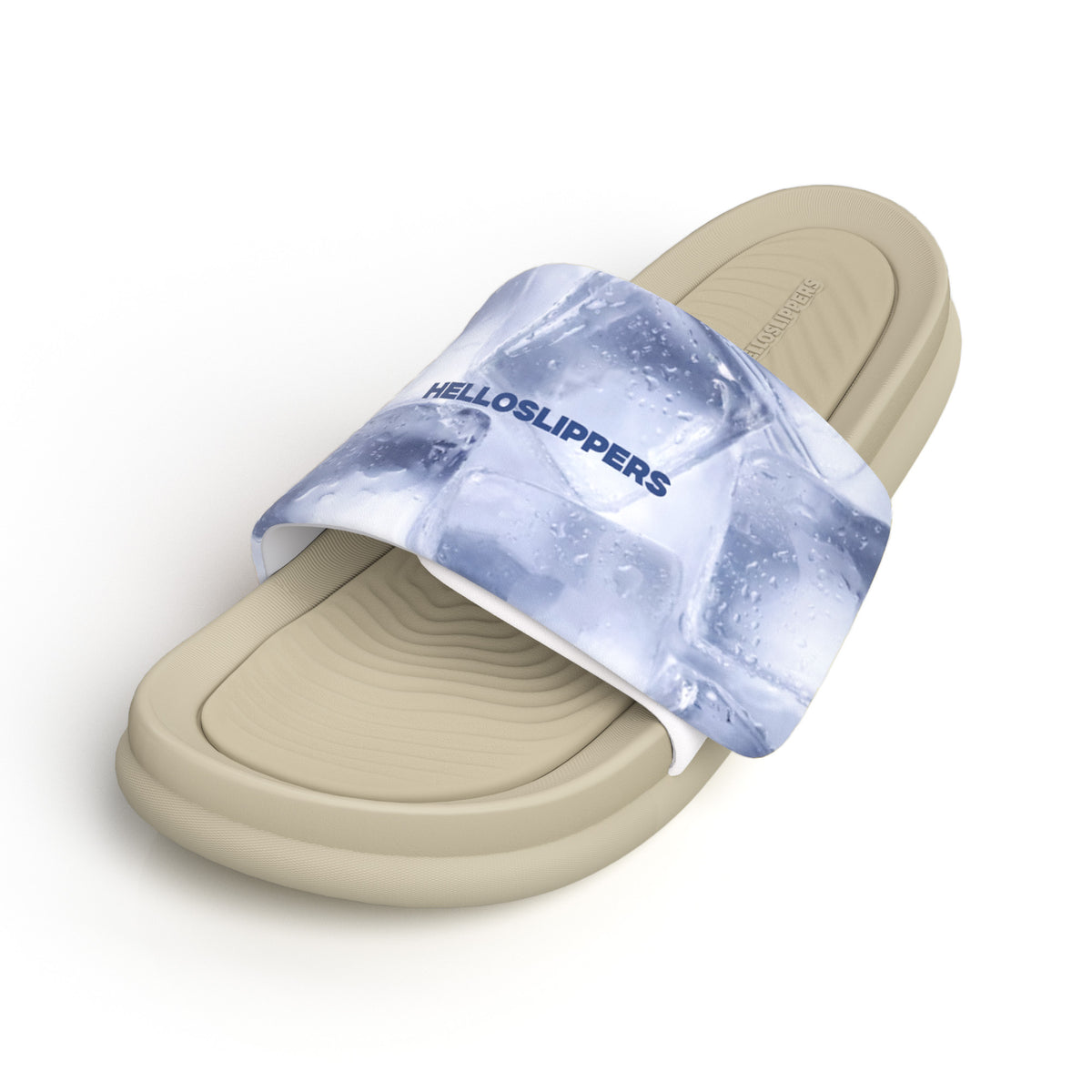 Ice Cubes ArtFlex Slide | HelloSlippers™ – Hello Slippers