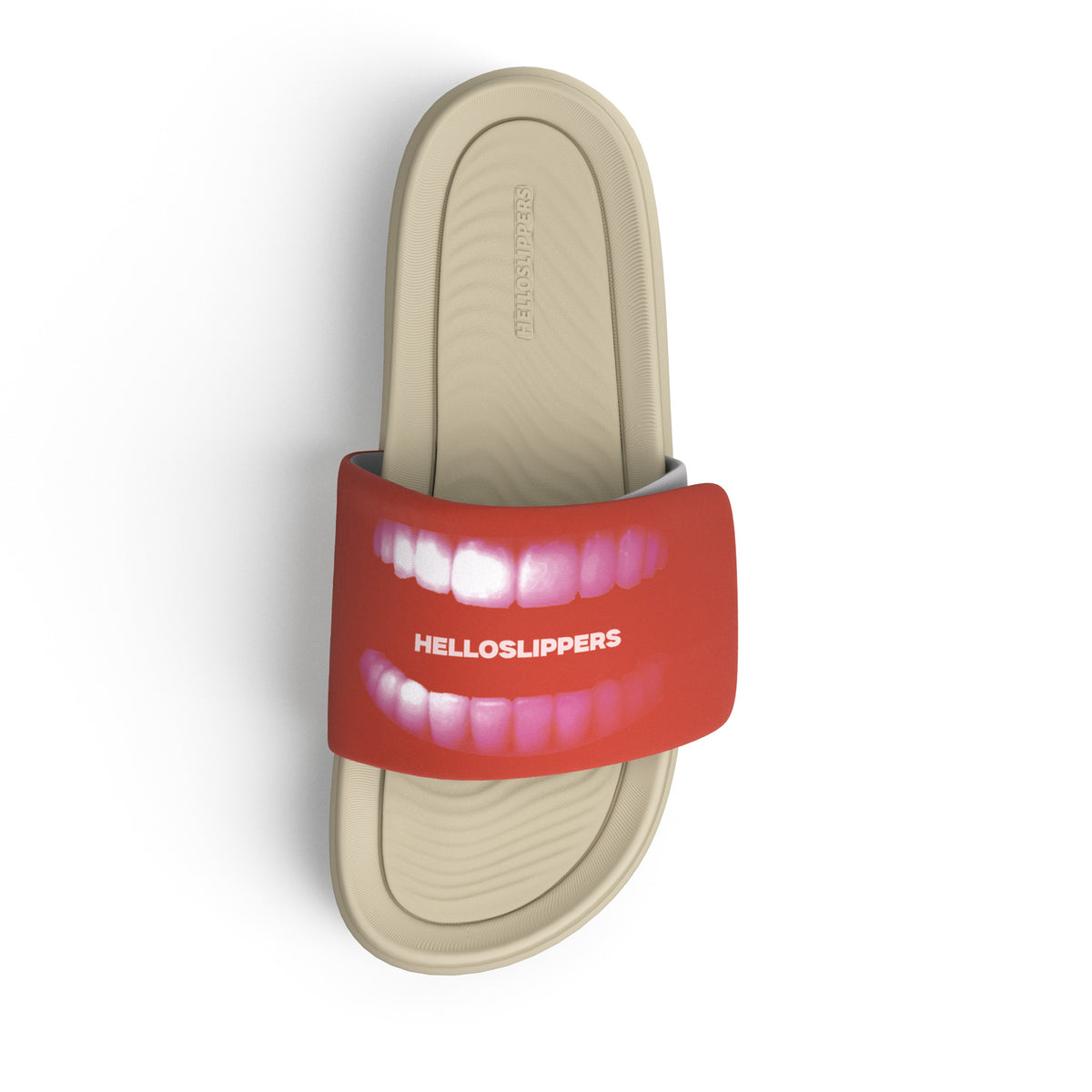 Teeth ArtFlex Slide | HelloSlippers™ – Hello Slippers