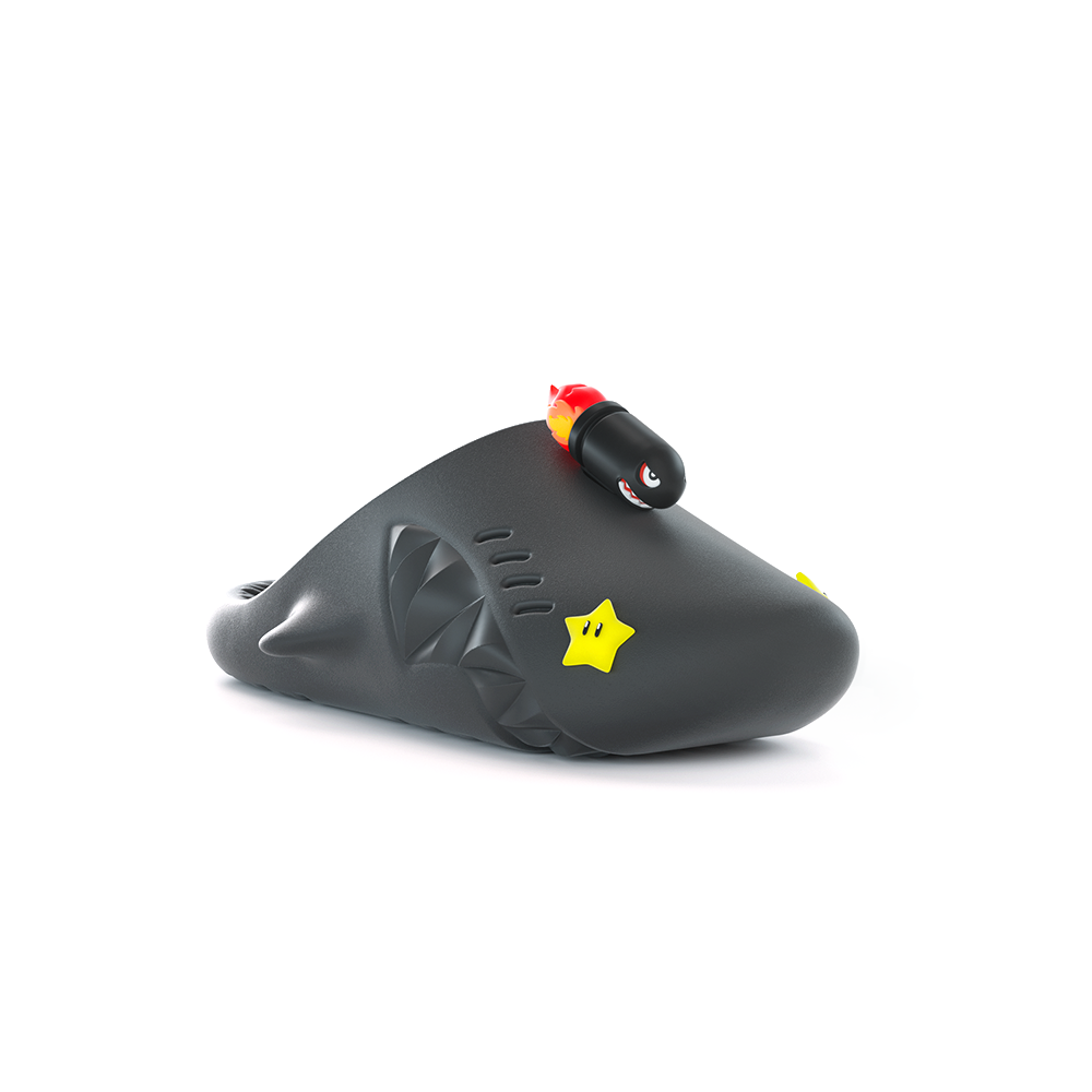 Banzi Inflatable Shark Banzai Bill Shark Slides | Sharkicks Pro Mule Series by HelloSlippers ...