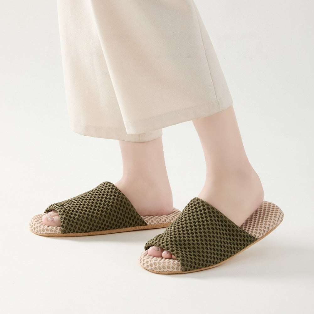 Breezy Mesh Slippers – Soft, Quiet, Anti-Slip Indoor Comfort – Hello ...
