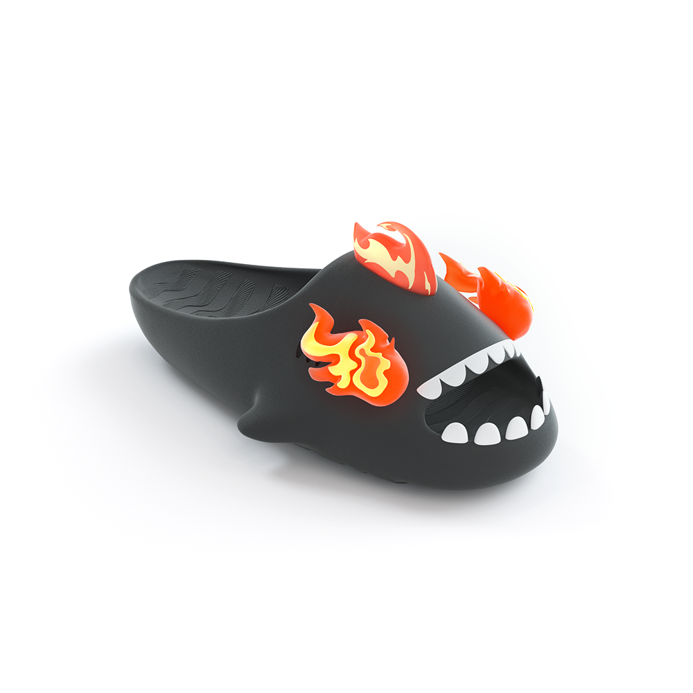 Inferno Shark Slides - Nautical & Stylish Shark Slippers  display picture 1