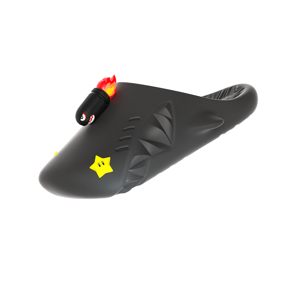 Banzi Inflatable Shark Banzai Bill Shark Slides | Sharkicks Pro Mule Series by HelloSlippers ...