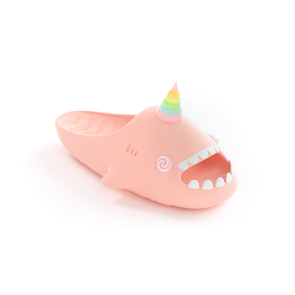 Sandales Shark Pour Enfants - Sandales Plates En Cuir De Salt